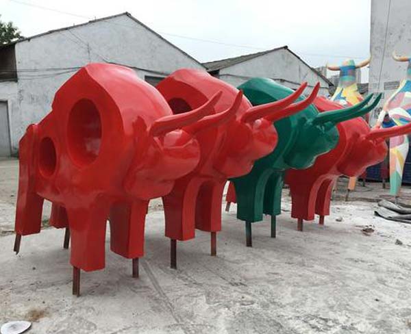宣城芜湖玻璃钢雕塑公司 (2)